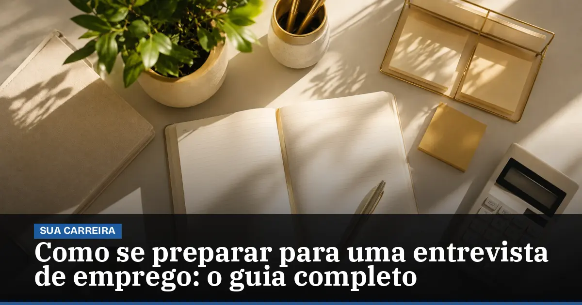 Como se preparar para uma entrevista de emprego: o guia completo