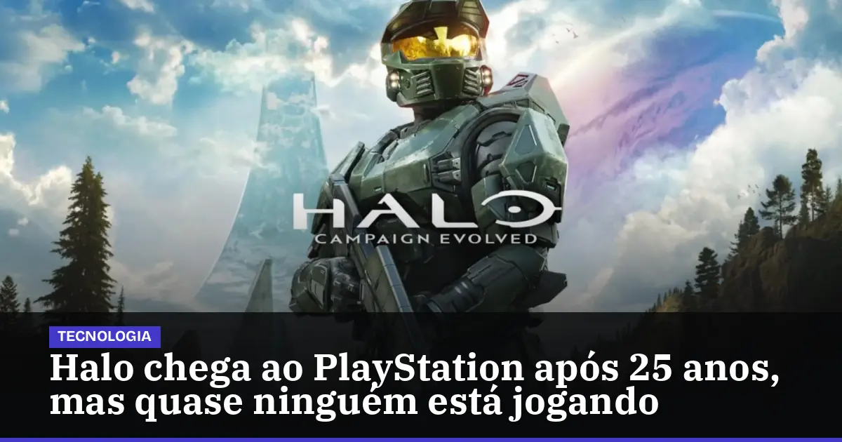 Halo chega ao PlayStation após 25 anos, mas quase ninguém está jogando